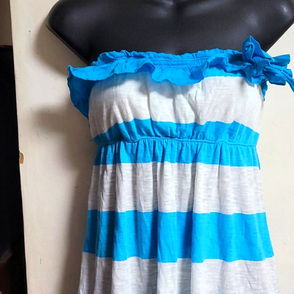 Abercrombie & Fitch strapless top with bow
